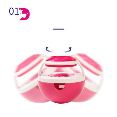 2020 Wonderful Puzzle cat dog feeding toys pet leaking food tumbler swing Dog leakage ball